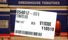 tomato box; Brad Racino photo